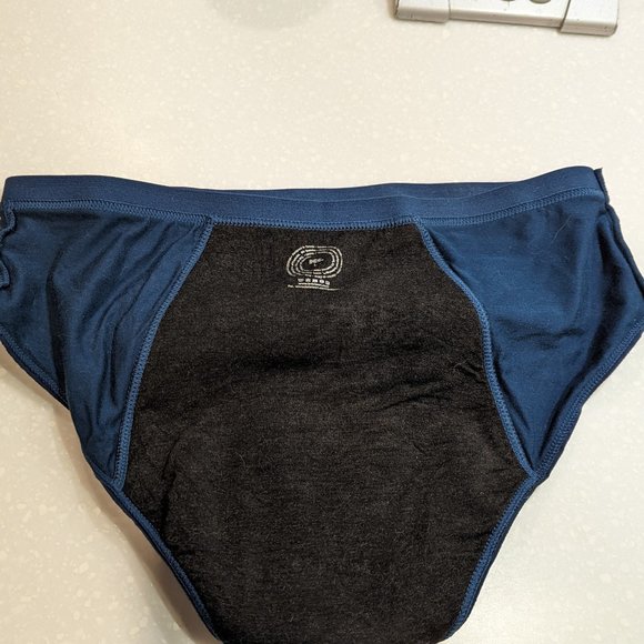 Super Leakproof Cotton Modal Underwear Full Gusset Bikini (KT by Knix) Size L - Picture 4 of 5